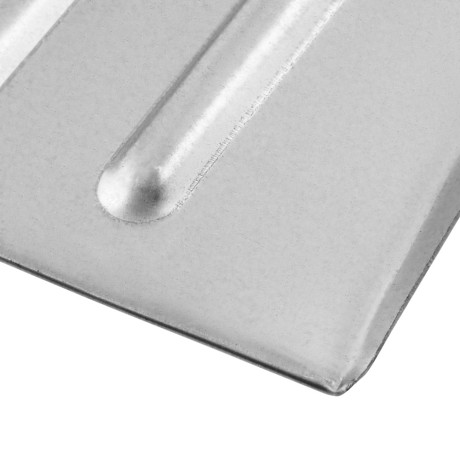 Лопата для уборки снега стальная оцинкованная, 330 х 365 мм, без черенка, Сибртех