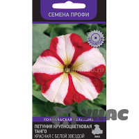 Петуния Танго красная с белой звездой Поиск Ц