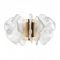 ODEON LIGHT 5089/25WL L-VISION ODL25 559 под латунь/прозр./акрил Бра LED 25W 3500K 1643lm SIAMA