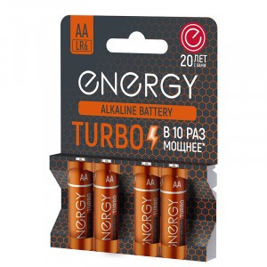 Э/п Energy Turbo LR6/316/AA BL4