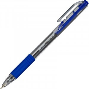 Ручка шариковая автомат. Attache SpiritGPш.0,5мм,лин0,3,син,масл,манж Арт.1685315