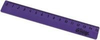 Линейка 15см №1 School пластик фуксия 1146754
