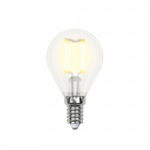 Uniel Sky шар G45 E14 6W(500lm 360°) 3000K 2K филамент матовая 45x70 LED-G45-6W/WW/E14/FR