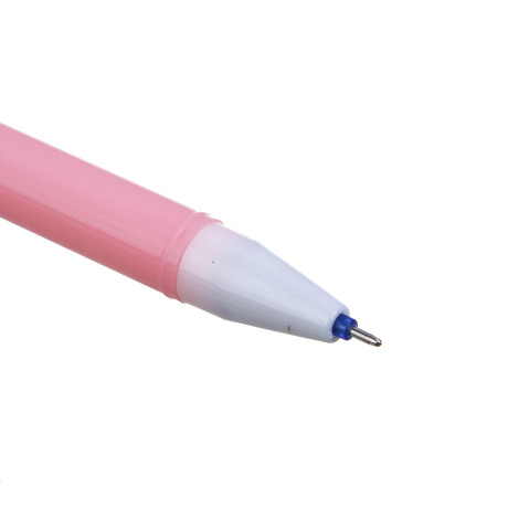 Ручка гелевая "пиши-стирай" синяя, фигурка в форме котика, 4 дизайна