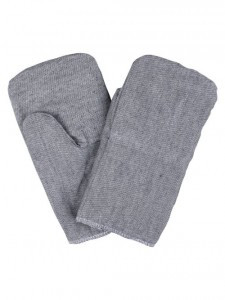 TDM рукавицы рабочие "Полюс", без наладонника, основа бязь, ватин, серые, 1 пара SQ1016-0516