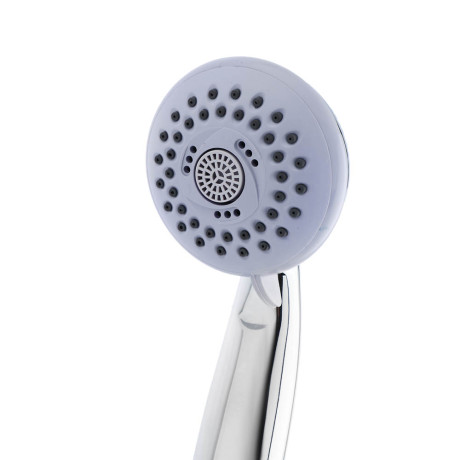 RAIN Смеситель для ванны Венера, круглый излив 35см, керам. кран-буксы 1/2, душ. набор, латунь, хром