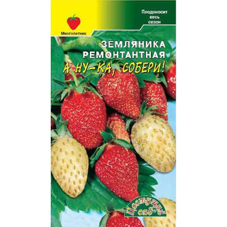 Земляника "А ну-ка собери!" смесь Цветочный Сад Ц