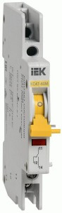 IEK Контакт состояния КС47-60М на DIN-рейку для ВА47-60M MVA31D-KS-1