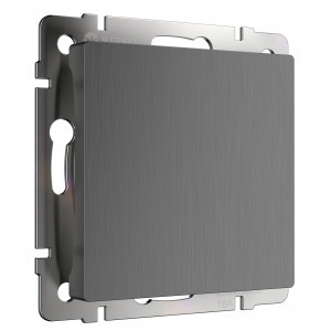 Werkel заглушка СУ 1 мест. (графит рифленый) (WL04-70-11 a046594)  W1159204 a050753