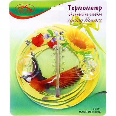 Термометр оконный "Природа"d-17см NA2064 / 1666 (S-2014) (144)