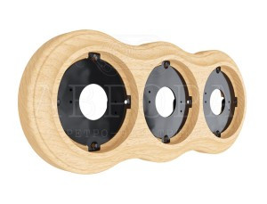 МЕЗОНИНЪ АВРОРА Рамка  трехместная, без тонировки GE70833-00