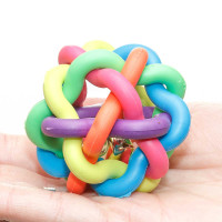 Игрушка для животных &quot;Плетеный мячик&quot; с бубенцами NA2630