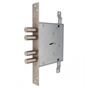 Балашиха Замок врезной тяжелый ЗВ8 141.1.0 (ЗВСП-2Т) (Z-80) ДЛ.КЛЮЧ б/о с/т  4ригеля d16 (10)