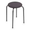 НИКА Табурет круг, металл, МДФ, мягкое сиденье, h47см, d29см, ТБ3