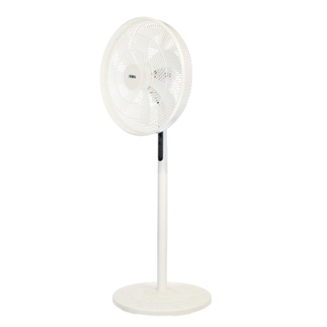 Вентилятор напольный тм LEBEN 40Вт, 8 скоростей, диаметр 41см, 220в, таймер, пульт ДУ, белый