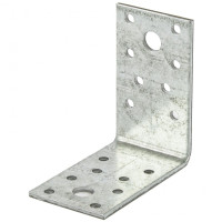 Крепежный уголок 2.5 мм, КU 70 x 70 x 40 мм Сибртех