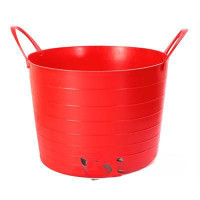 Корзина мягкая 17л Красная М2880 (15)