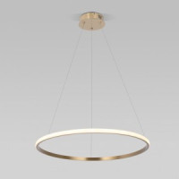 EUROSVET св-к подвесной св/д 50W 3700lm 2K-6K 600х600х1000 латунь Collars 90264/1 a064101