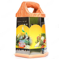 Терка 6 гранная 24 см пластиковая ручка NA077/AL427