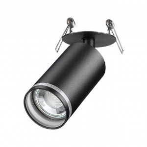 NOVOTECH 370881 SPOT NT22 239 черн. Cветильник встр. GU10 9W 220V ULAR