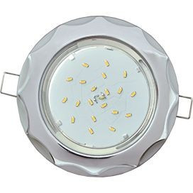 Ecola GX53 H4 св-к "Звезда" Хром-Серебро 38x116 FH81H4ECB (10!)