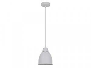 Camelion LOFT PL-430S-1  С01  белый (Светильник подвесной LOFT,  1х E27, 60Вт, 230В, металл)