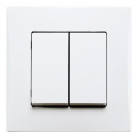 Smartbuy Вега выкл. СУ 2 кл. 10А белый (SBE-08w-10-SW2-0)