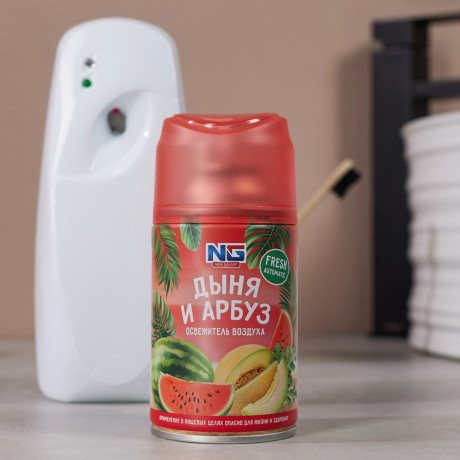 NEW GALAXY Освежитель воздуха Автоматик Fresh 230мл, дыня и арбуз