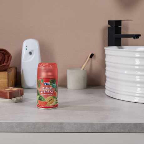 NEW GALAXY Освежитель воздуха Автоматик Fresh 230мл, дыня и арбуз