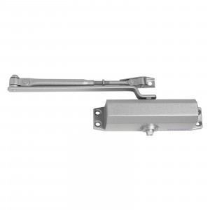 АЛЛЮР Доводчик дверной COMFORT ДД 165/3-4 A-S (до 100 кг) серебро RAL9006, морозостойкий (10)