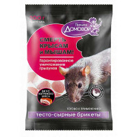 Домовой брикет 200 г тесто-сырный копченое мясо