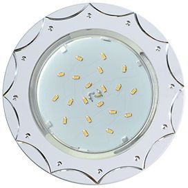 Ecola GX53 H4 DL5384 св-к Звезда Белый/Алюм. 20x110 FW5384ECB (10!)