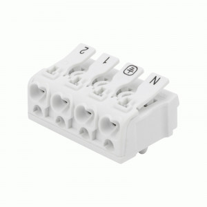 REXANT Клемма пружинная соединительная КСП 4x2,5мм2 (50шт, цена за шт) 07-6216-1