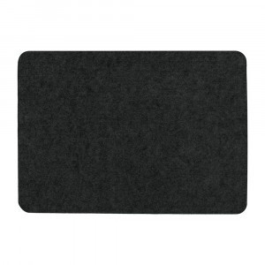 Коврик придверный вл/впит Ребристый Slim 50*80см,черный,ворс п/э,подложка TPR,24389/ VORTEX