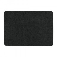 Коврик придверный вл/впит Ребристый Slim 50*80см,черный,ворс п/э,подложка TPR,24389/ VORTEX