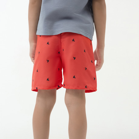 GALANTE Шорты купальные для мальчиков, 100% полиэстер, р. 98-104, цв.красный