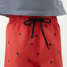 GALANTE Шорты купальные для мальчиков, 100% полиэстер, р. 98-104, цв.красный