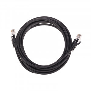 REXANT коммутац. шнур (патч-корд) U/UTP, cat5e, 1,5м, литой, RJ45-RJ45, LSZH, черный, 02-0102-105