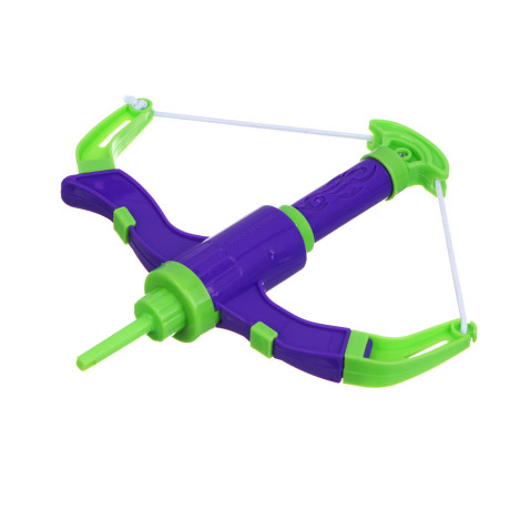 ИГРОЛЕНД Арбалет, стреляет мягкими пулями, PP, PVC, EVA, 19х3х26 см, 2 дизайна