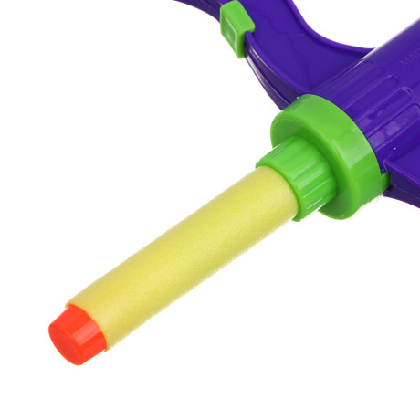 ИГРОЛЕНД Арбалет, стреляет мягкими пулями, PP, PVC, EVA, 19х3х26 см, 2 дизайна