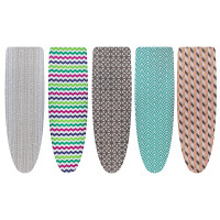 VETTA Чехол для гладильной доски на резинке, полиэстер, подкладка поролон, 130х50см, 5 дизайнов