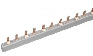 EKF шина соединительная типа PIN для 4-ф нагр. 100А 54 мод.  pin-04-100