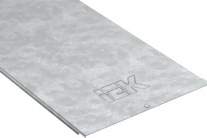 IEK Крышка на лоток осн. 500мм HDZ (длина 3м, цена за 1м) CLP1K-500-3-M-HDZ