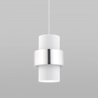 TK Lighting св-к подвесной 1x60W 200x1100 металл/хром/белый Calisto 849 a052353
