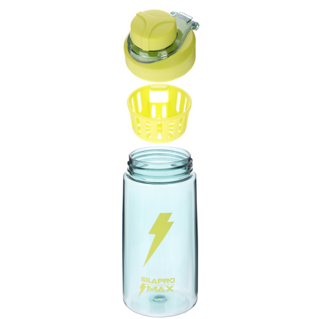 SILAPRO MAX Бутылка спортивная, NEON LIME, 550мл, РС