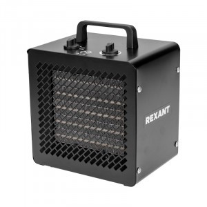 REXANT Тепловая пушка, квадрат., 3кВт PTC, металл, черный 60-0008