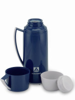 Термос Арктика 1010-1000 стекл.колба узк.горло 1л синий