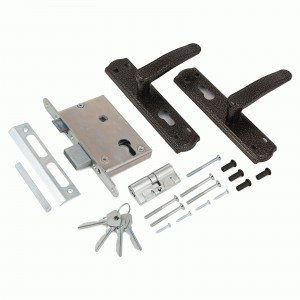 Омега Д-град ЗВ 4-3-03-01 бронза м/о 55 Замок врезной цилиндровый с/руч (10)