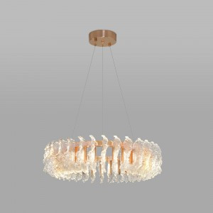 Bogate's люстра 50W 4000K 4K 3149lm 620х620х1150 мет. зол/прозр Farfalla 90374/1 Умный дом a065729