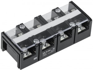 IEK Блок зажимов БЗН ТС-1004 35 мм2 100A 4 пары YZN42-04-035-K02